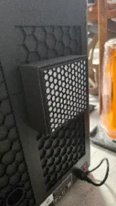 Creality K1 Max exhaust active charcoal pellet and hepa filter