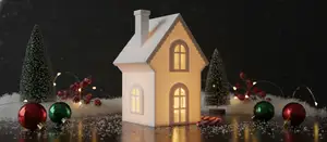 3D Printed Christmas Village House