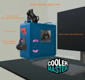FreeForm Bow for Cooler Master Qube 540