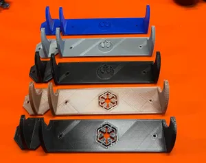 Light saber wall mount