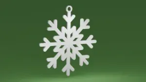 Snowflake 01 (Christmas tree ornament)