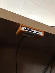 Kingston FCR-HS4 Card reader holder under desk