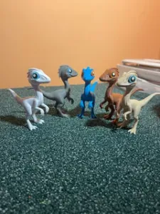 Cute Compsognathus "Compy" – CARTOON EDITION (noAMS)