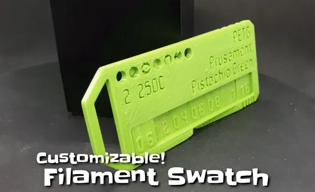 Filament swatch