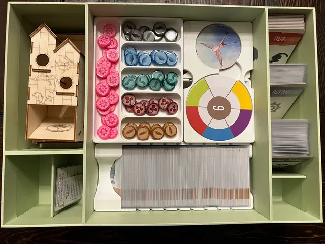 Wingspan Nesting Box Insert / Organizer - Holds All Current Expansions and Room for More — Фото 14 из 16