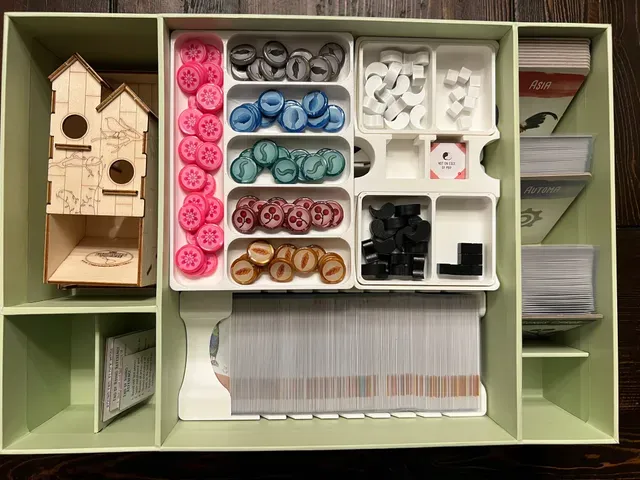 Wingspan Nesting Box Insert / Organizer - Holds All Current Expansions and Room for More — Фото 13 из 16