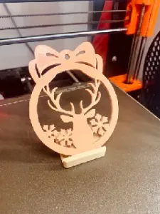 Christmas ornament - forest theme I
