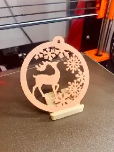 Christmas ornament - forest theme II