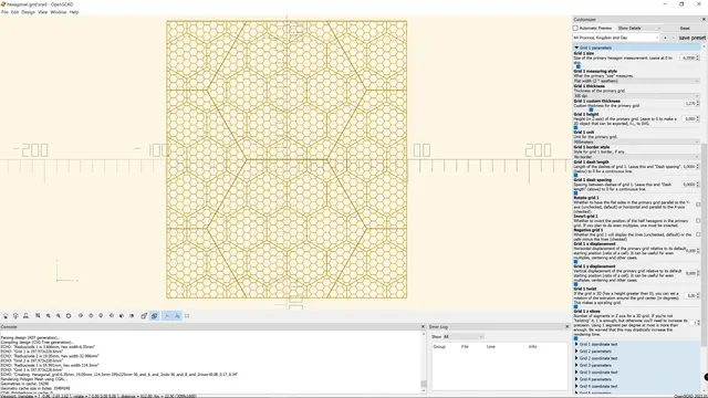 2D & 3D hex grid creator + custom infills + surface finishes — Фото 2 из 9