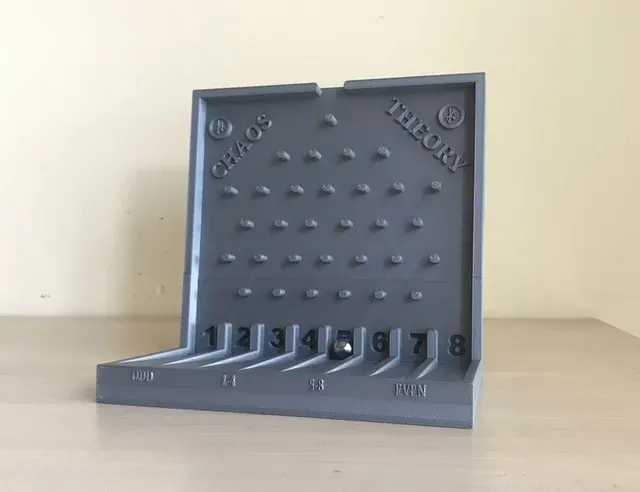 Gadget to show chaos theory / Artilugio para mostrar la teoría del caos