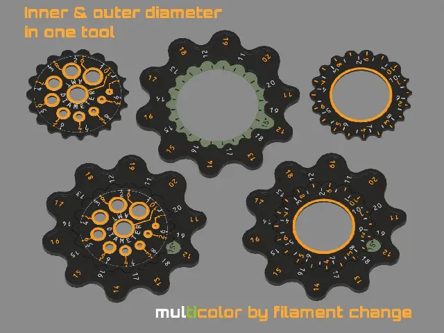 Fillet diameter radius gauge | Workshop coaster — Фото 7 из 8
