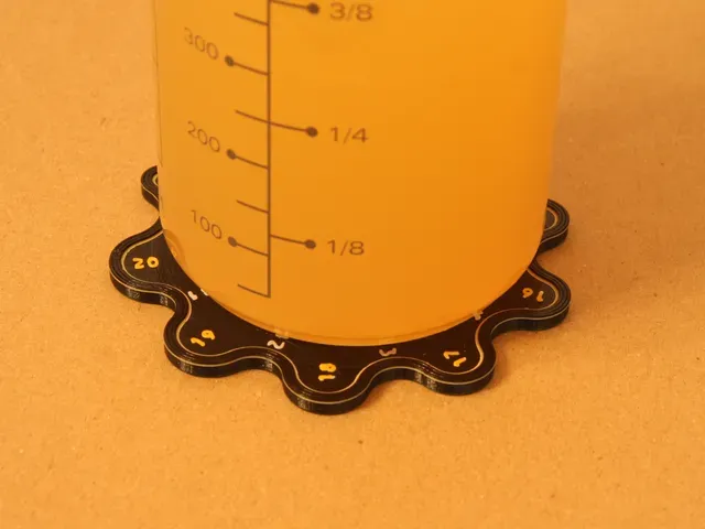 Fillet diameter radius gauge | Workshop coaster — Фото 4 из 8