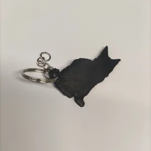 Maine coon keychain