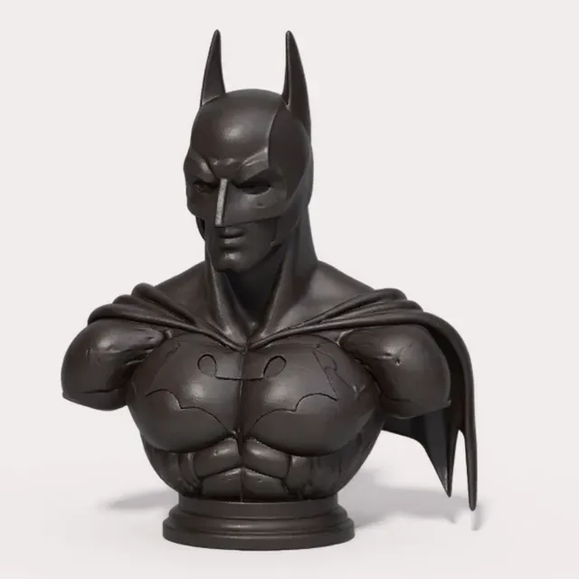 Realistic bust of Batman