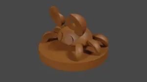 Bugsnax inspired, Crapple, Tabletop DnD miniature