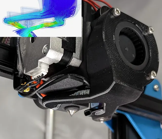 Sovol SV01 Pro OS2 Fan Duct (with CFD)