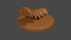 Bugsnax inspired, Peelbug, Tabletop DnD miniature