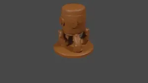 Bugsnax inspired, Pinkle, Tabletop DnD miniature