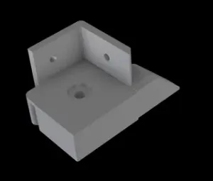 Magnetic maintenance window for Ikea Lack enclosure