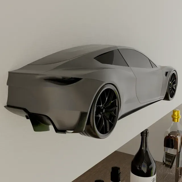 Tesla Roadster 2020 Wall-mounted — Фото 3 из 10