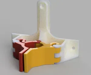 Round object holder (print in place)