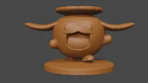 Pokemon inspired, Skiploom, Tabletop DnD miniature