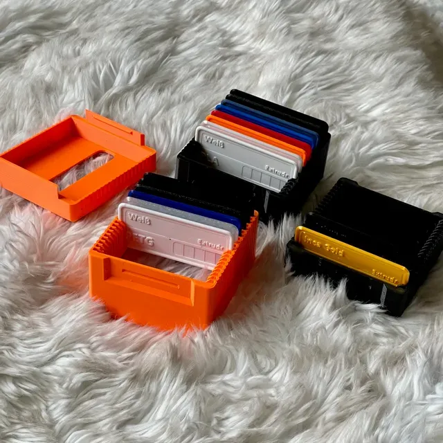 Stackable Filament Swatches Box - Customizable — Фото 2 из 3