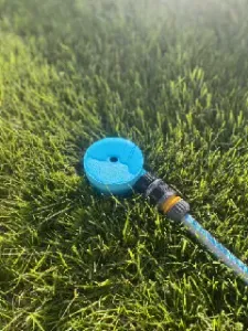 No-Moving-Parts Garden Sprinkler