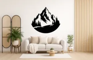 WallArt - Nature Mountains 008