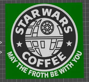 Star Wars May the 4th be with you - Death star coffee shop