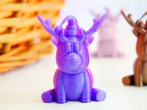 Rupert the Reindeer ~ A 3D Printer stress test