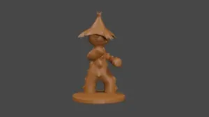 Pokemon inspired, Cacturne, Tabletop DnD miniature