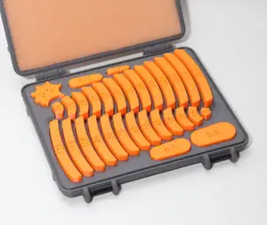 Rugged Box style case for Radius Gauges