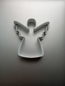 Angel cookie cutter