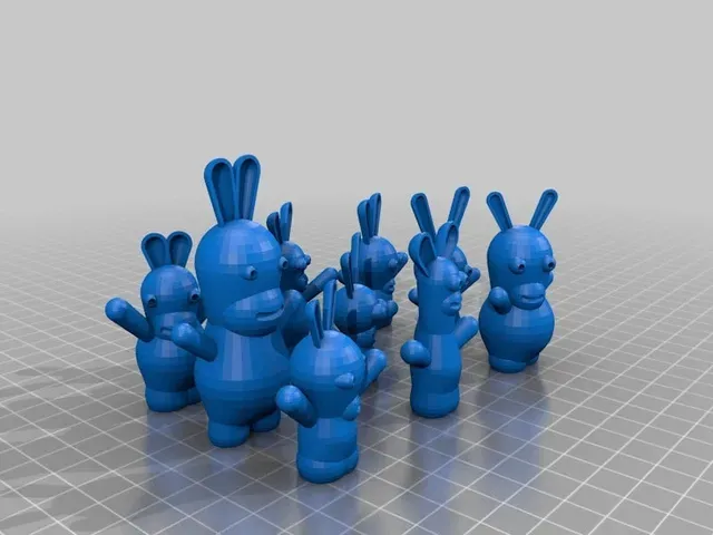 Easter bunnies / easter rabbits — Фото 8 из 14