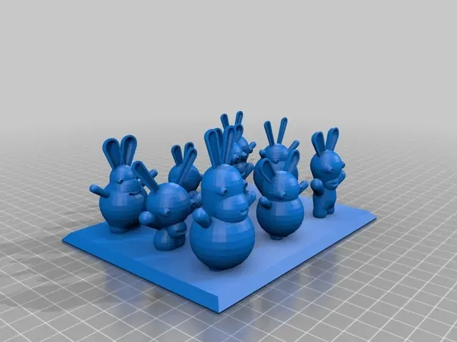 Easter bunnies / easter rabbits — Фото 9 из 14