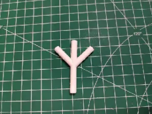 4-Way Tube Connector 6mm
