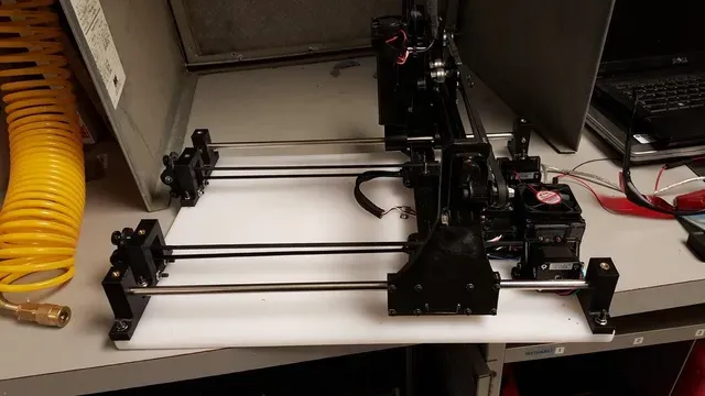 Project: Laserscythe - Another Open Source laser engraver using recycled doohickeys — Фото 19 из 40