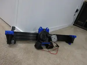 Openbuilds v-slot X axis for Lulzbot TAZ 6 printers With integrated Z anti Wobble