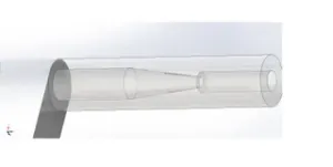 6mm to 4mm OD PTFE tube reducer eSun eBox Lite to bambulab X1C X1 P1P