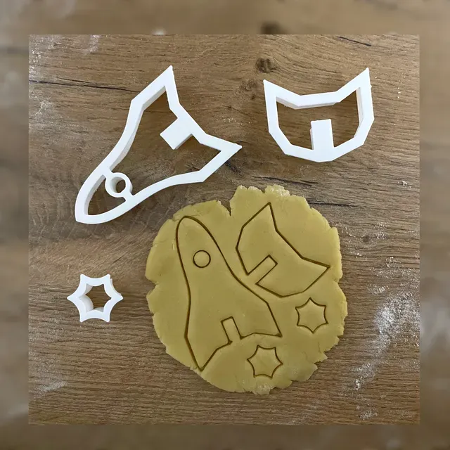 3D Rocket Cookie Cutter (with recipe!) — Фото 2 из 3