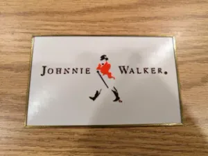 Johnnie Walker Scotch Logo - beer sign