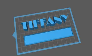 base y nombre tiffany