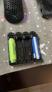 Print in place 4 x 18650 spring loaded battery holder