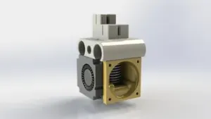 E3D V6 fan duct 40mm for "Good Bot"