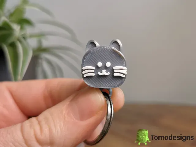 Mini Flip Cat Ears Keychain — Фото 4 из 6