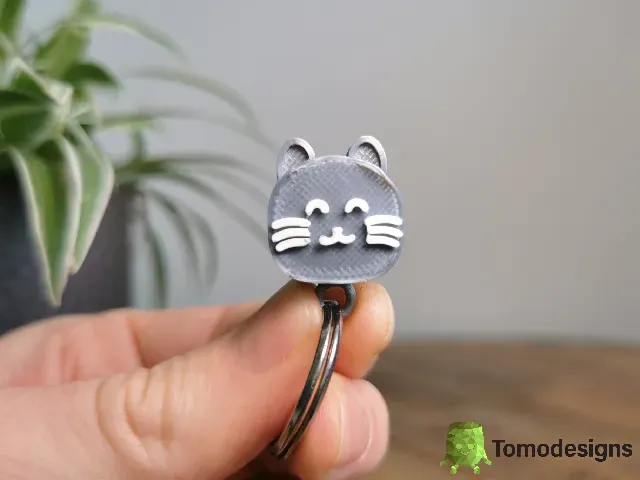 Mini Flip Cat Ears Keychain — Фото 3 из 6