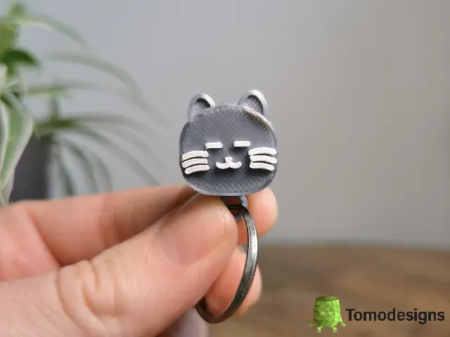 Mini Flip Cat Ears Keychain — Фото 2 из 6