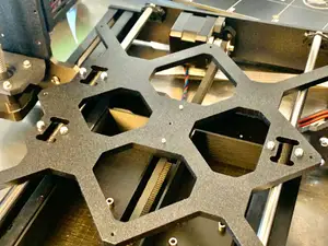Prusa i3 MK2/3/S/+ Y Chassis Integrated Bushings (and Bearing Straps)