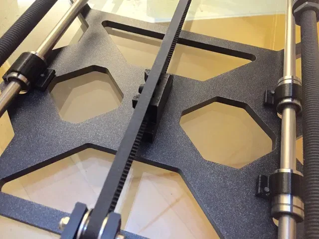 Prusa i3 MK2/3/S/+ Y Chassis Integrated Bushings (and Bearing Straps) — Image 2 of 12